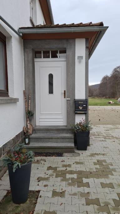 Lindenwohnung An Historischer Muehle Holzhausen  Bagian luar foto